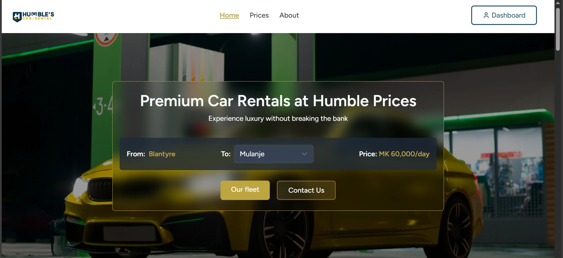 Humbles Car Rental